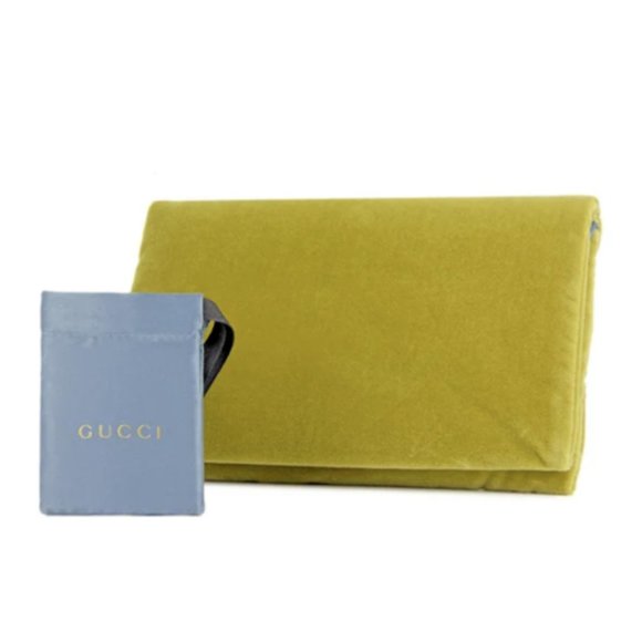 Gucci GG0977S Gold Chain Sunglasses with Removable Charma